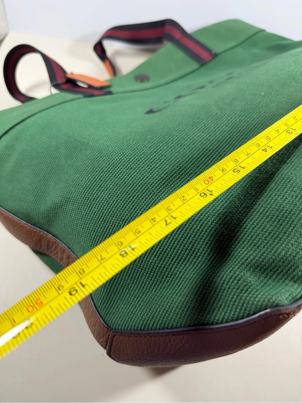 Coach canvas tote
